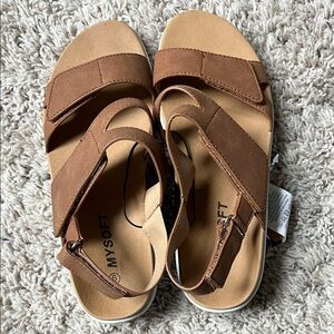MySoft Women's Tan Sandals